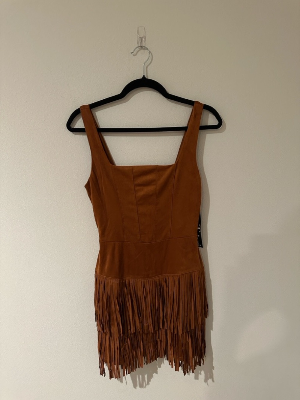 Boho Western Fringe Dress Coastal Cowgirl Size M - Picture 2 of 3